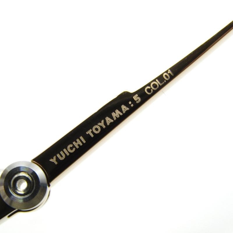 未使用 YUICHI TOYAMA:5 ユウイチトヤマ ファイブ メガネフレーム  