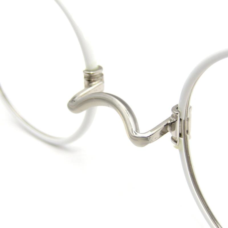 金子眼鏡 ラウンドメガネ シルバー 金子眼鏡 チタン メガネ シルバー ABランクの買取参考価格（a2524088