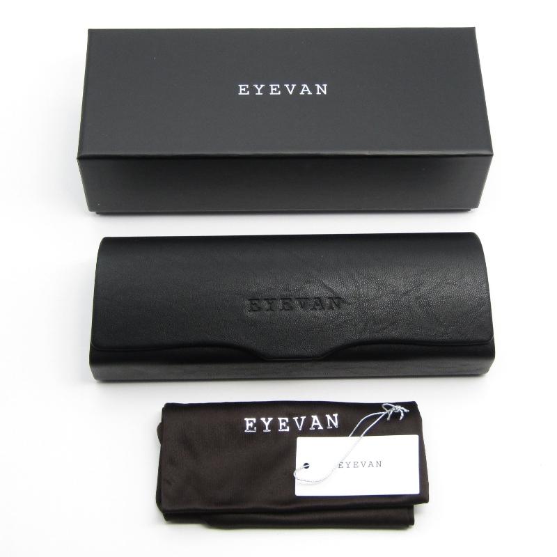 美品 EYEVAN アイヴァン サングラス E-0512 46 日本製 ラウンド ワッパ 