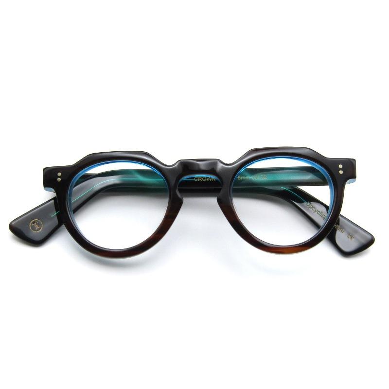 専用です。未使用級　度あり　Lesca レスカ CROWN PANTO 8mm 中古・古着通販】LESCA (レスカ) Crown PANTO 8mm ブラウン｜ブランド