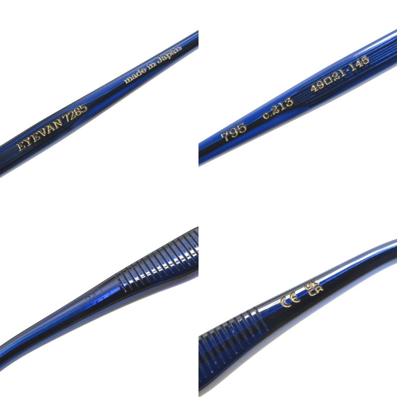 未使用 EYEVAN7285 アイヴァン7285 サングラス MODEL.795 日本製