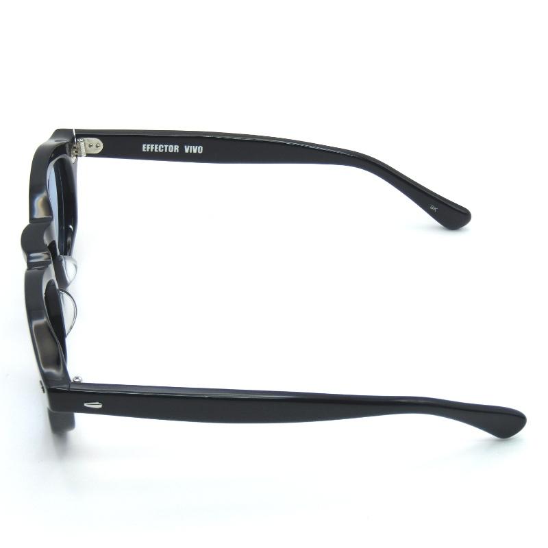 未使用 EFFECTOR エフェクター サングラス VIVO 日本製 ヴィーヴォ ボストン 8mm生地 BK 65009162 EFFECTOR（エフェクター） 未使用 サングラス VIVO 日本製 ヴィーヴォ
