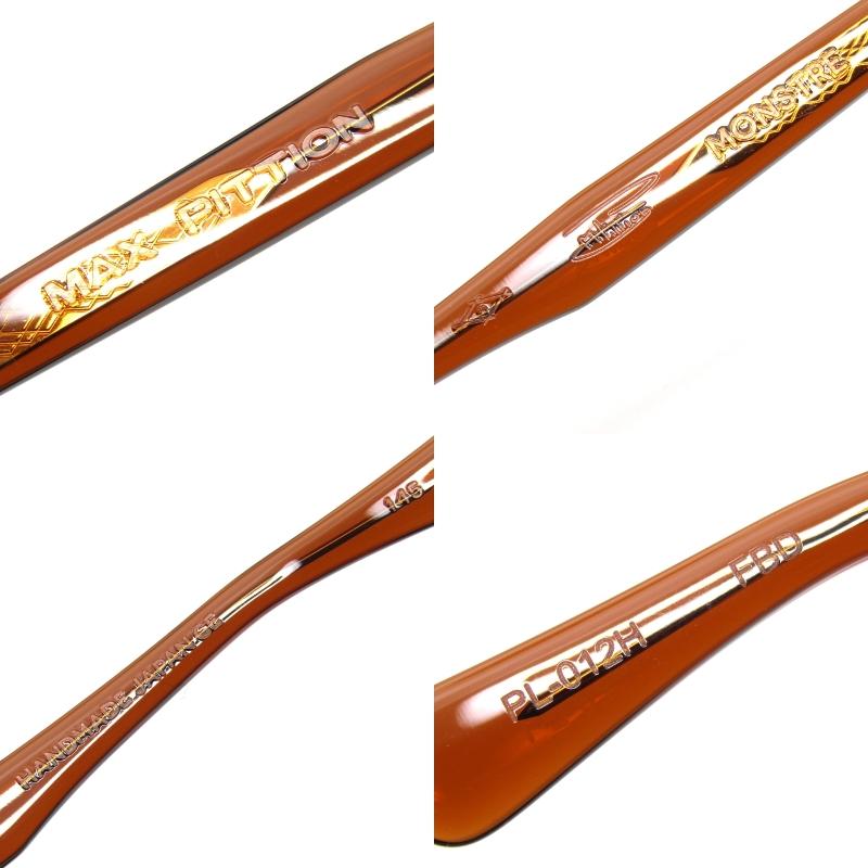 未使用 MAX PITTION マックスピティオン メガネフレーム MONSTRE 46-28