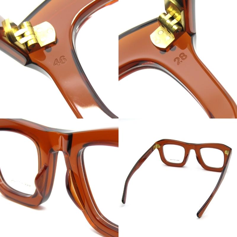 未使用 MAX PITTION マックスピティオン メガネフレーム MONSTRE 46-28