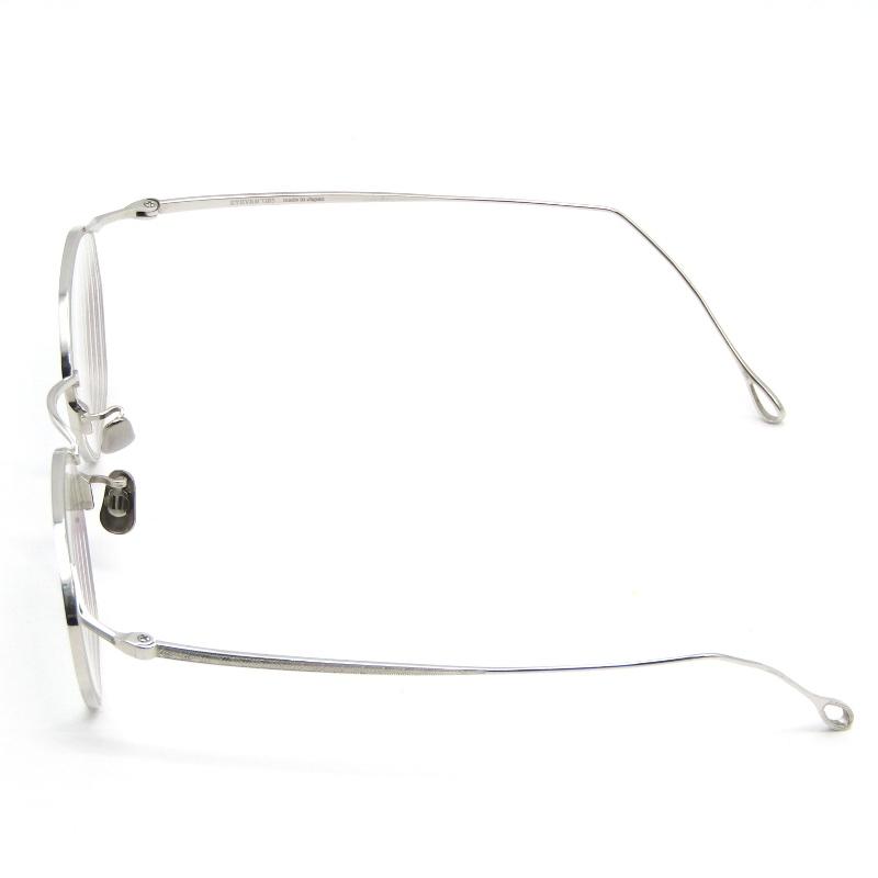 EYEVAN7285 アイヴァン7285 メガネフレーム MODEL.176 度入り 日本製 オクタゴン 八角形 800 シルバー 65009268 EYEVAN7285 アイヴァン7285 メガネフレーム MODEL.176 度入り 日本製