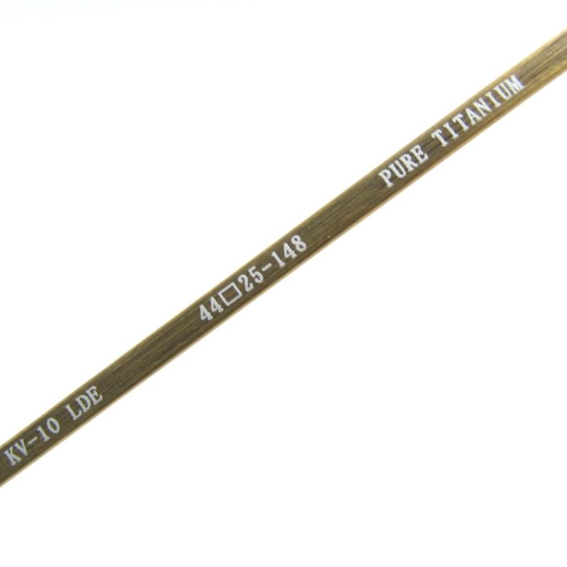 金子眼鏡店 美品 金子眼鏡 カネコガンキョウ メガネフレーム KV-10