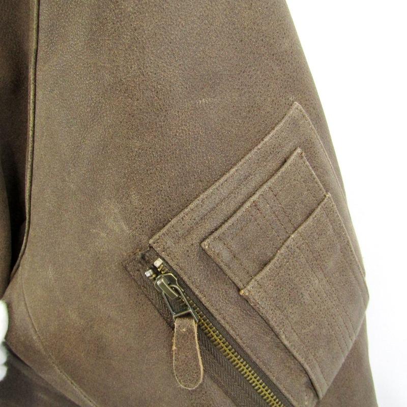 LMOOD ムード レザージャケット A2 Aviator cowhide mustang Jacket
