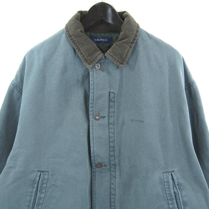 未使用 NAUTICA ノーティカ 中綿 クラッシュド ダックブルゾン 253