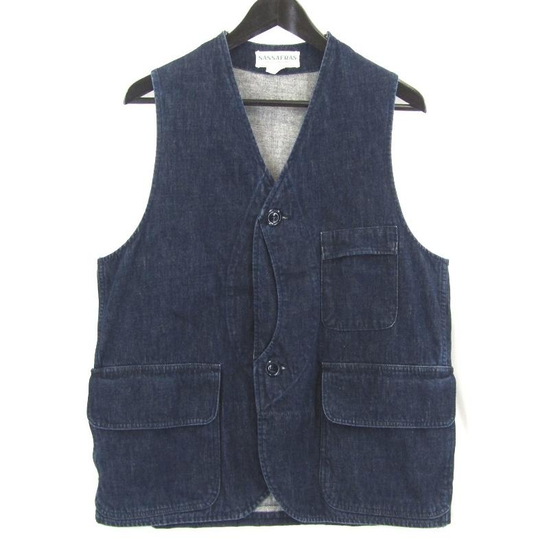 SASSAFRAS（ササフラス） ガーデン タフベスト SF-211754 デニム