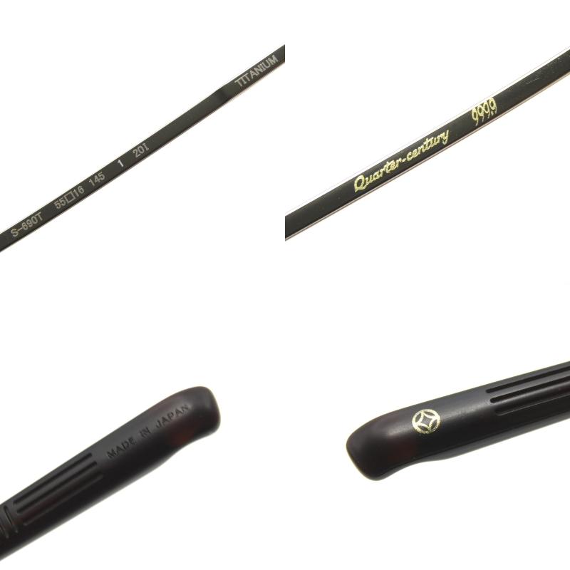 999.9（フォーナインズ） 未使用 メガネフレーム S-690T 日本製