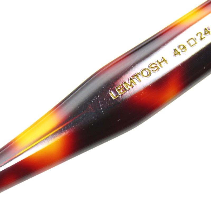 美品 MOSCOT モスコット サングラス LEMTOSH 49 JPN LTD18 中国製