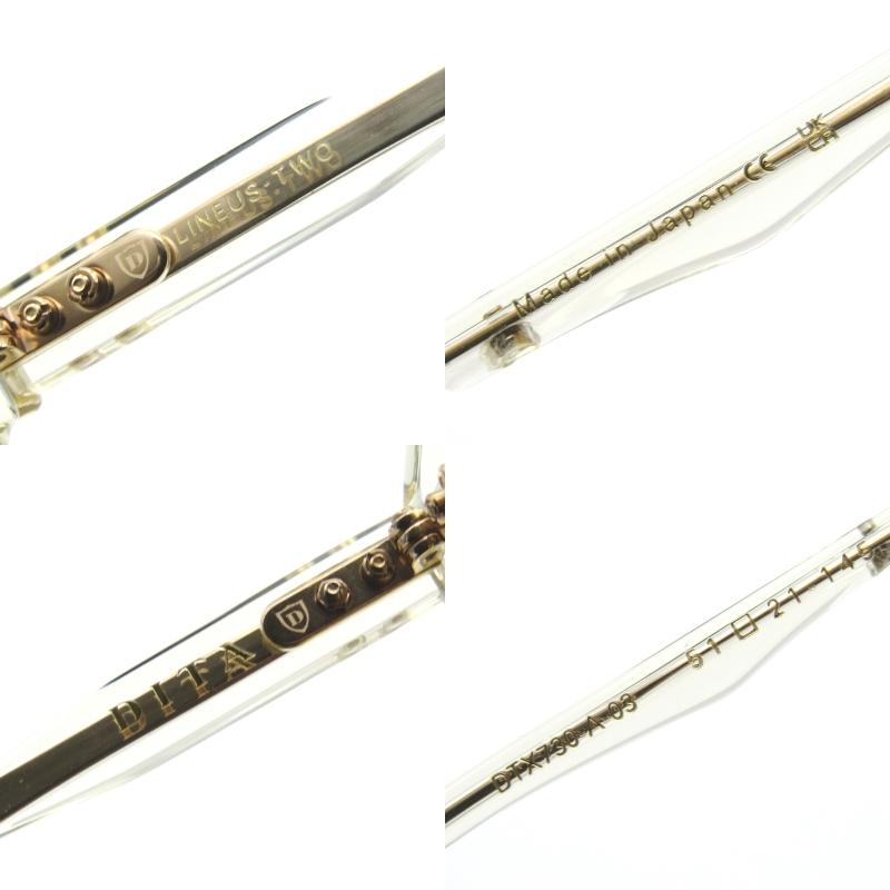 Dita（ディータ） メガネフレーム LINEUS-TWO DTX730-A-03 日本製