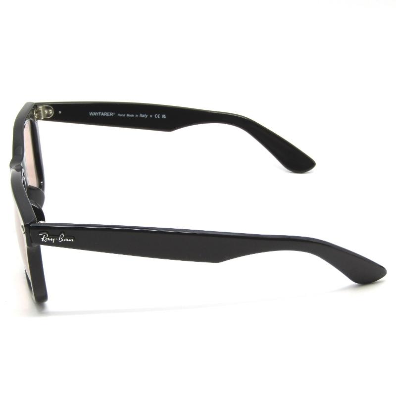 美品✨レイバンWAYFARER RB2140-F601/4B イタリア製 黒 Ray-Ban（レイバン） 美品 サングラス RB2140-F WAYFARER イタリア製