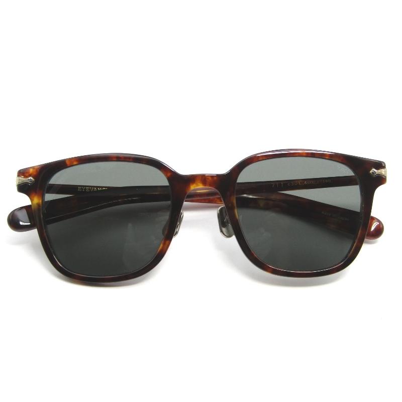 美品 EYEVAN7285 アイヴァン7285 サングラス MODEL.711 日本製