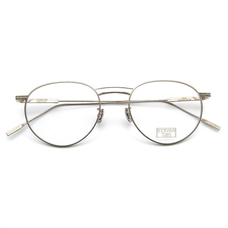未使用 EYEVAN7285 アイヴァン7285 メガネフレーム MODEL.1015 日本製