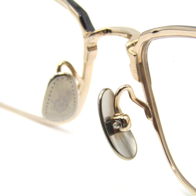 999.9（フォーナインズ） 美品 メガネフレーム S-291T 日本製 スクエア