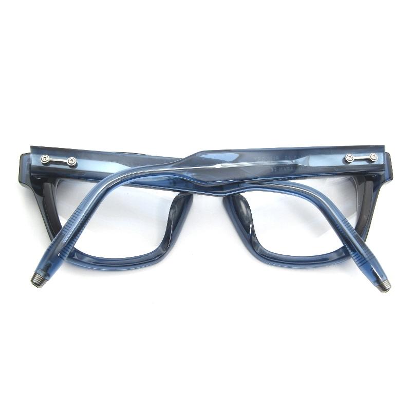 美品 AKONI アコニ サングラス ARA AKX-104B-49 日本製 ウェリントン サイドバイザー BLU-GRY 65009819 美品 AKONI アコニ サングラス ARA AKX-104B-49 日本製 ウェリントン