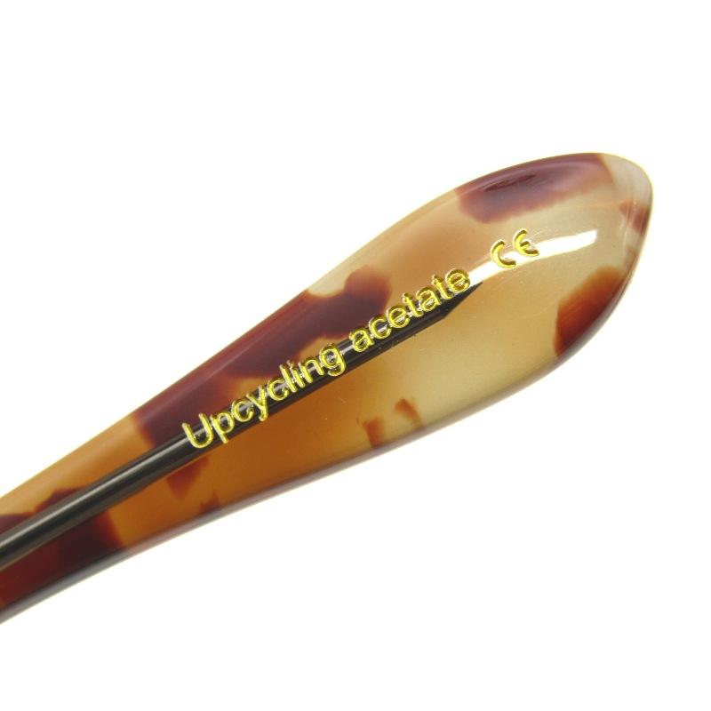未使用 Lesca LUNETIER レスカ ルネティエ サングラス ADOK フランス製 アドック Upcycling acetate 053-A デミブラウン 65009952 未使用 Lesca LUNETIER レスカ ルネティエ サングラス ADOK フランス製