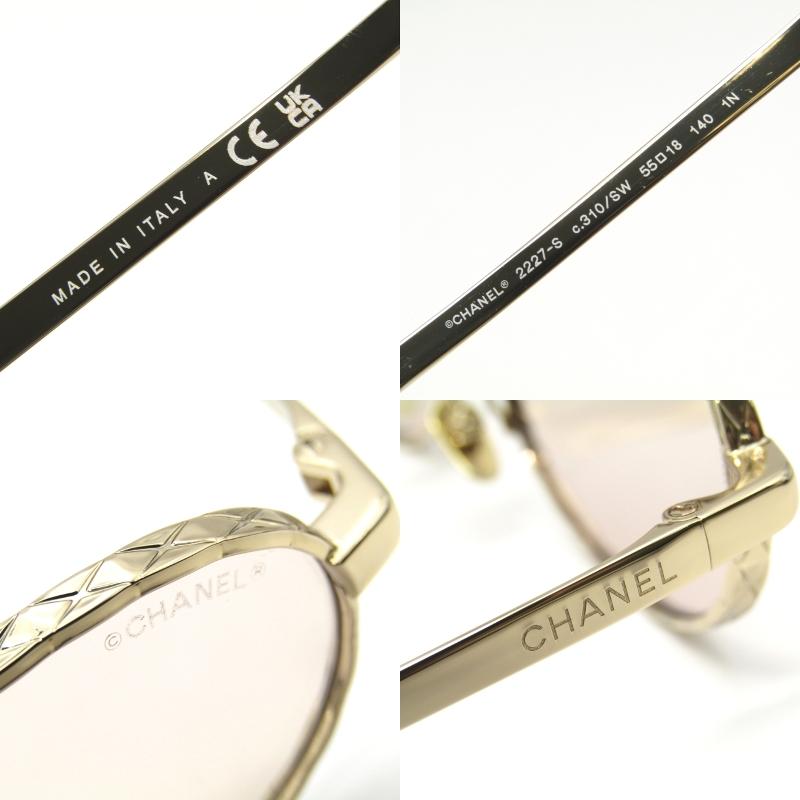 CHANEL（シャネル） 未使用 サングラス CH 2227-S イタリア製 オーバル