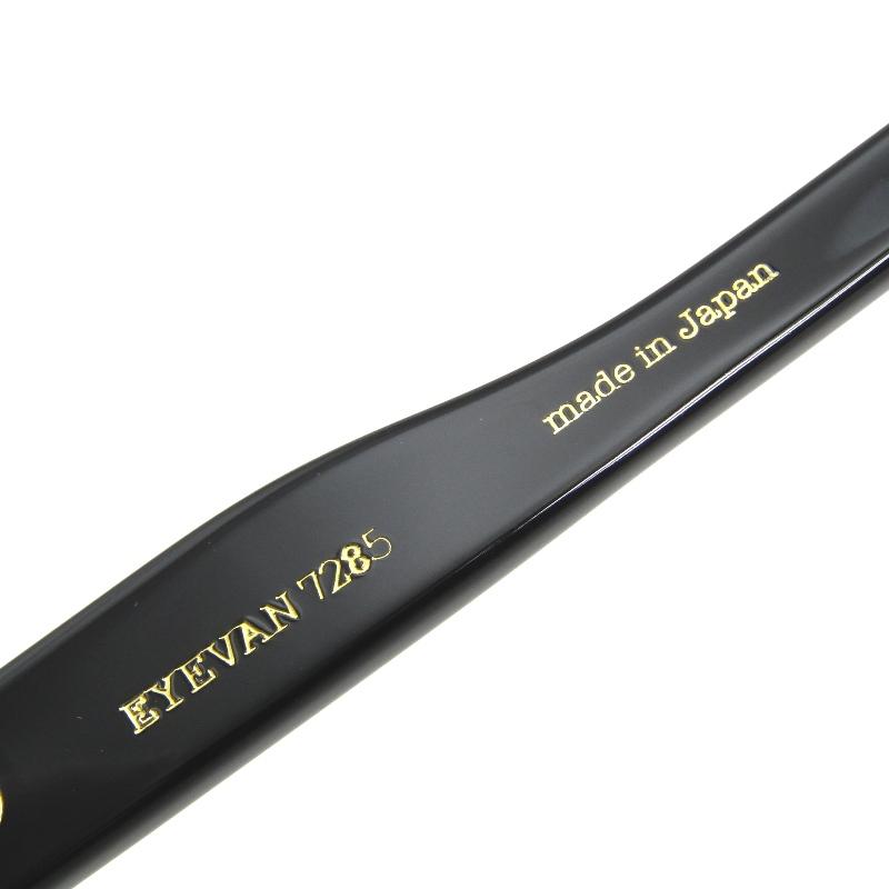 未使用 EYEVAN7285 アイヴァン7285 サングラス MODEL.374 SUN 日本製 パント A.ウォーホールインスパイア 100 ブラック 65010104 未使用 EYEVAN7285 アイヴァン7285 サングラス MODEL.374 SUN 日本製
