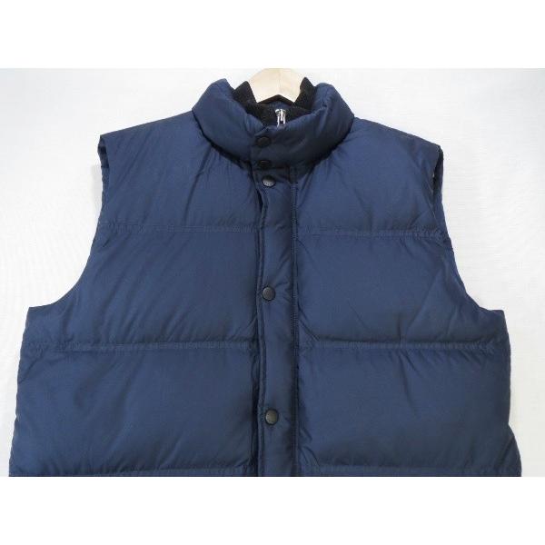 TOMMY HILFIGER トミーヒルフィガー ダウンベスト L ネイビー 【中古 