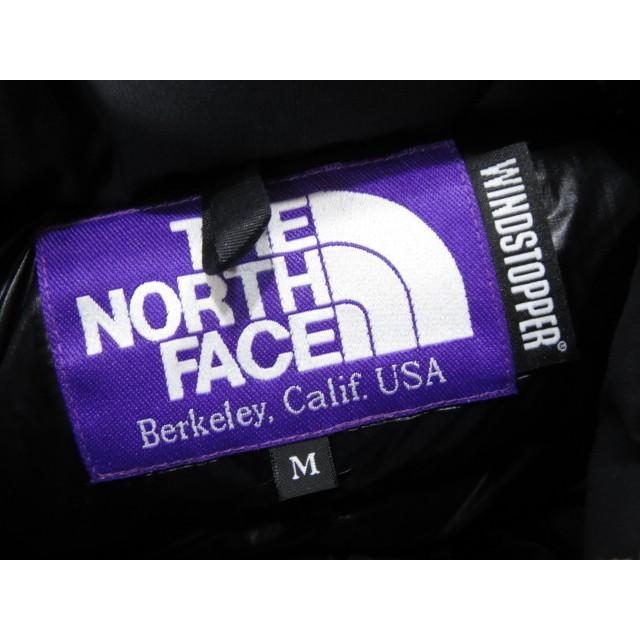 THE NORTH FACE ダウンジャケット M 紫/黒　★ THE NORTH FACE ダウンジャケット M 黒/紫