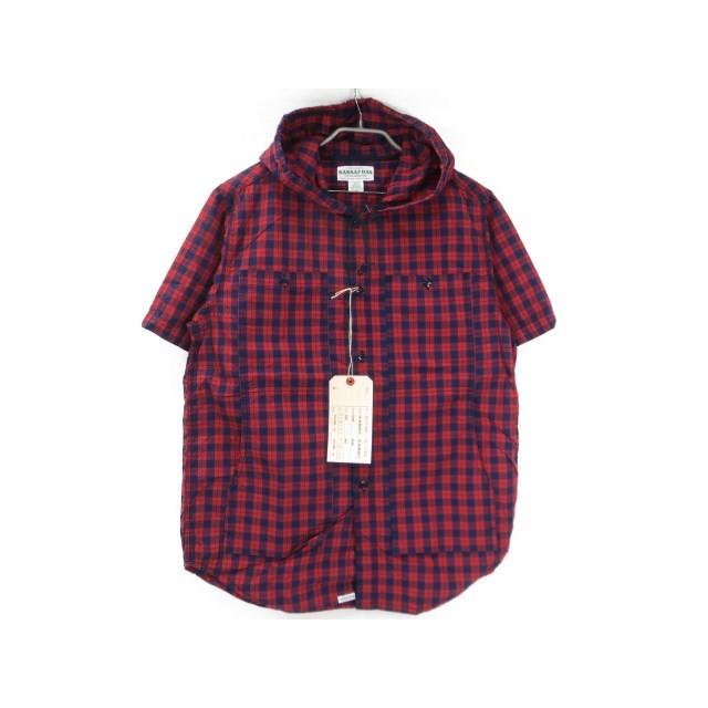 SASSAFRAS 未使用 ササフラス FEEL SUN BUD HALF 1/2 半袖シャツ  