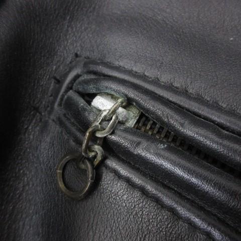 Schott ショット シングルライダース 641XX サボテンタグ 黒 34 Schott ショット シングルライダース 641XX サボテンタグ レザー
