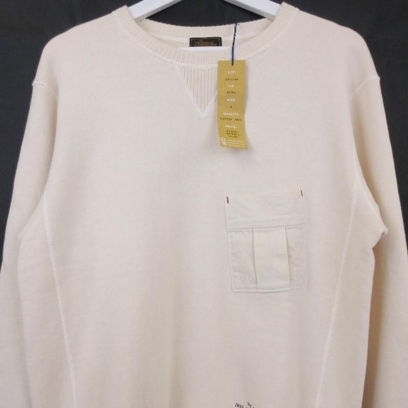 美品 GERUGA ゲルガ クルーネックスウェット GR-C-68 17AW
