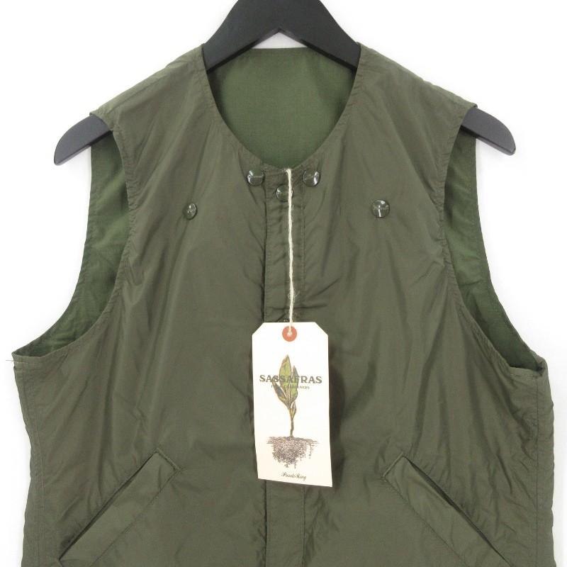 SASSAFRAS 未使用 ササフラス Crazy Gardener Vest SF-191433