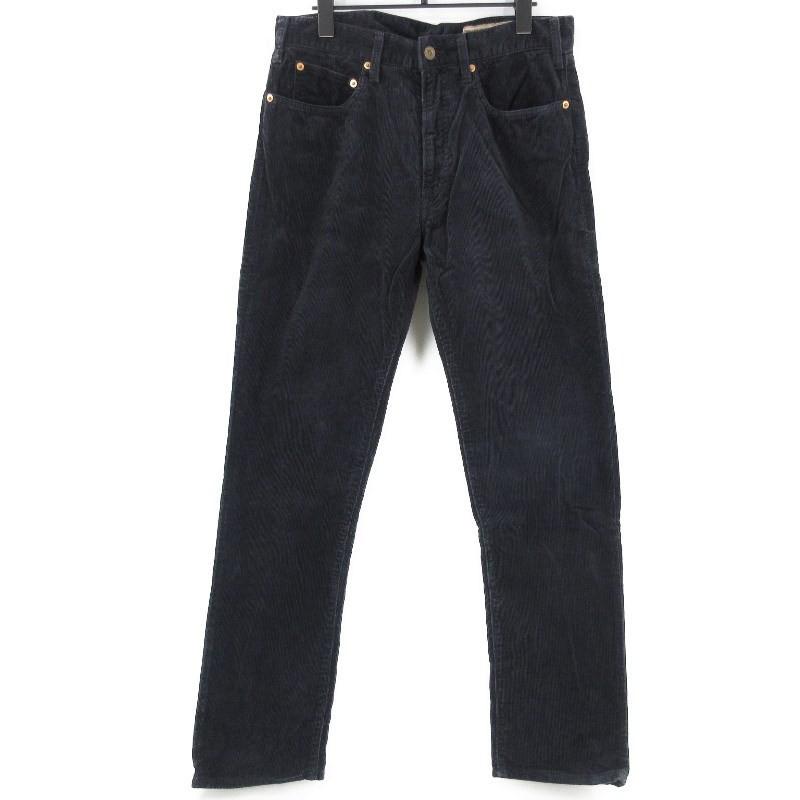 BONCOURA ボンクラ コーデュロイパンツ ネイビー 紺 32 メンズ 中古 