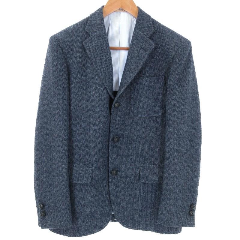 未使用 BONCOURA ボンクラ ツイードテーラリングジャケット 3釦 