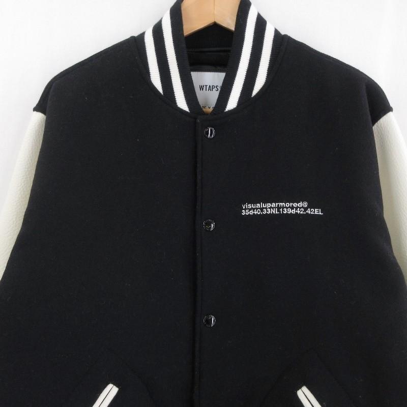 WTAPS スタジャン レザージャケット ナンバリング 日本製 WTAPS スタジャン レザージャケット ナンバリング 日本製