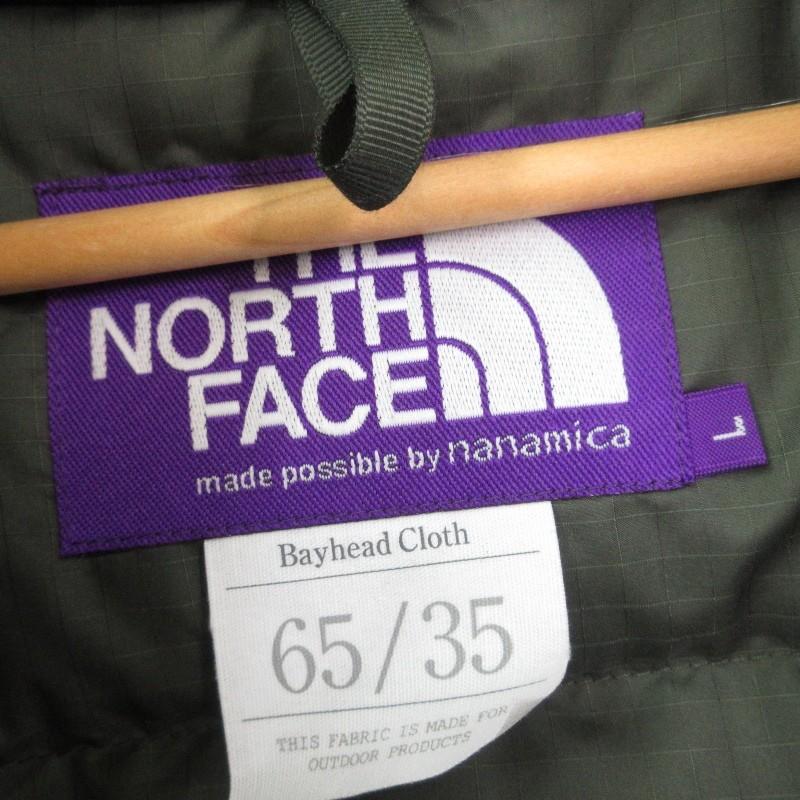 未使用 THE NORTH FACE PURPLE LABEL ノースフェイス  65/35 Long Serow ND2974N green label relaxing 別注 ブラック L メンズ  中古 70009873｜classic｜05