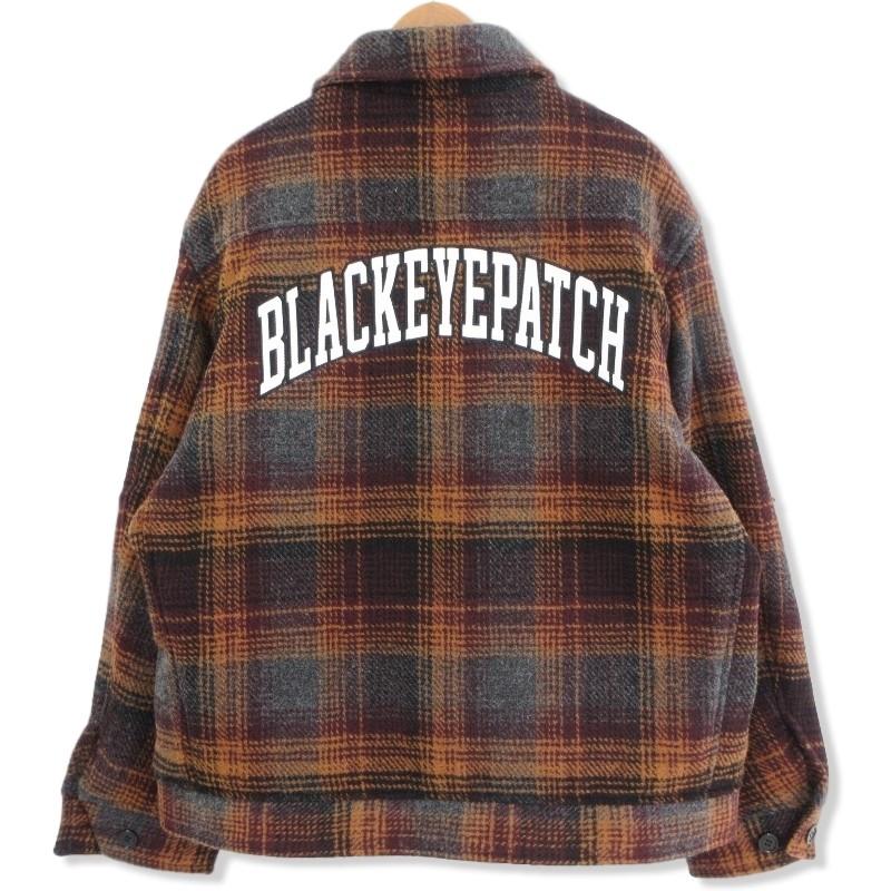 美品 BLACK EYE PATCH ブラックアイパッチ チェック ジャケット