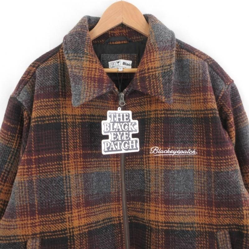 美品 BLACK EYE PATCH ブラックアイパッチ チェック ジャケット