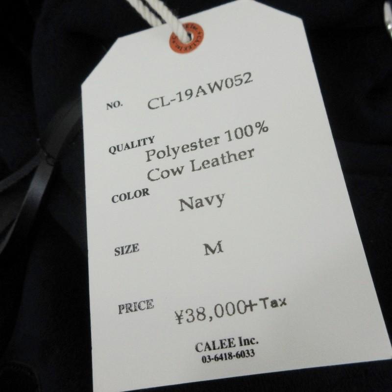 未使用 CALEE キャリー Fake mouton toggle coat CL-19AW052 フェイク  