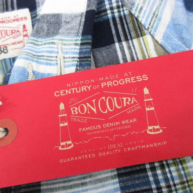 未使用 BONCOURA ボンクラ スウィングトップ マドラスチェック
