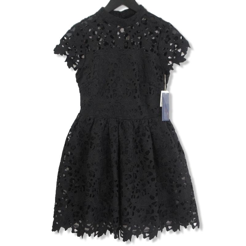 未使用 Lily Brown リリーブラウン ケミカル レースワンピース ミニ  