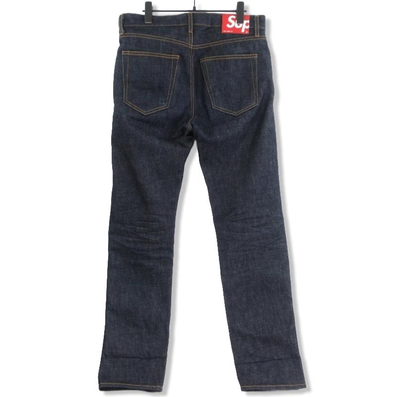 Supreme シュプリーム デニムパンツ リジッド スリム ジーンズ 
