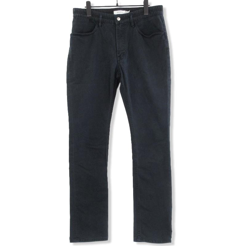 nonnative ノンネイティブ ワークパンツ NN-P3425 DWELLER 5P JEANS DROPPED FIT C/P TWILL STRETCH ストレッチ 黒 2 メンズ  中古 70010590｜classic