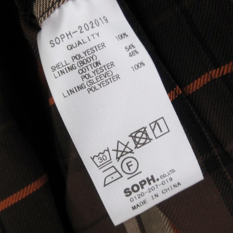 未使用 SOPHNET. × Barbour ソフネット バブアー BEDALE SL 未使用 SOPHNET. × Barbour ソフネット バブアー BEDALE SL