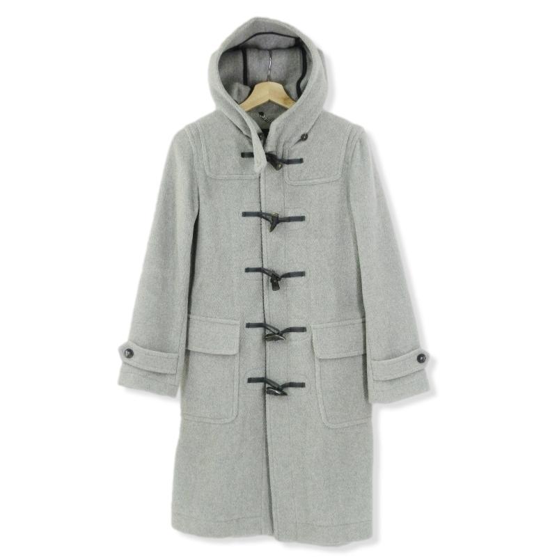 GRENFELL グレンフェル ダッフルコート ウール グレー 36 メンズ 中古