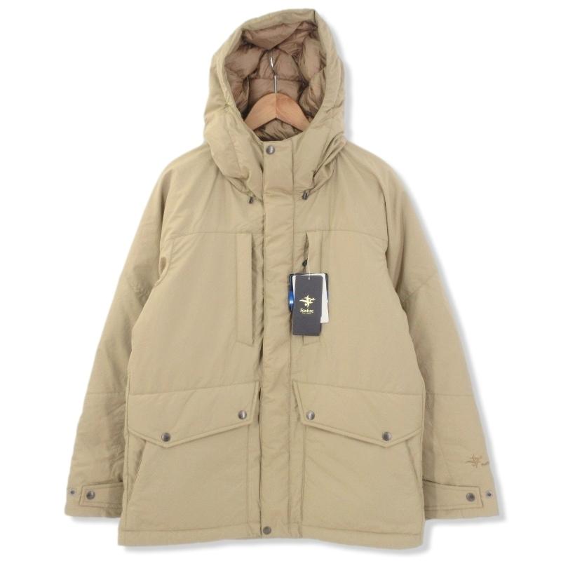 ほぼ未使用✨️ フォックスファイヤー ダウンジャケット ベージュ