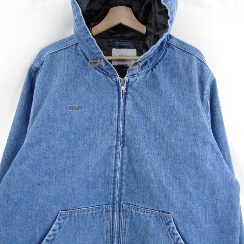 WTAPS ダブルタップス VICE JACKET COTTON DENIM 18AW 182WVDT WTAPS ダブルタップス VICE JACKET COTTON DENIM 18AW 182WVDT