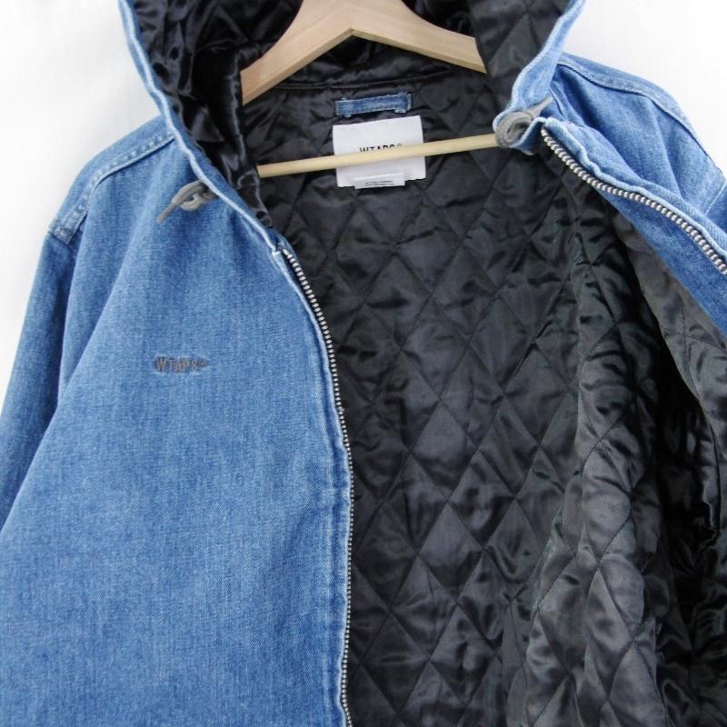 WTAPS ダブルタップス VICE JACKET COTTON DENIM 18AW 182WVDT WTAPS ダブルタップス VICE JACKET COTTON DENIM 18AW 182WVDT