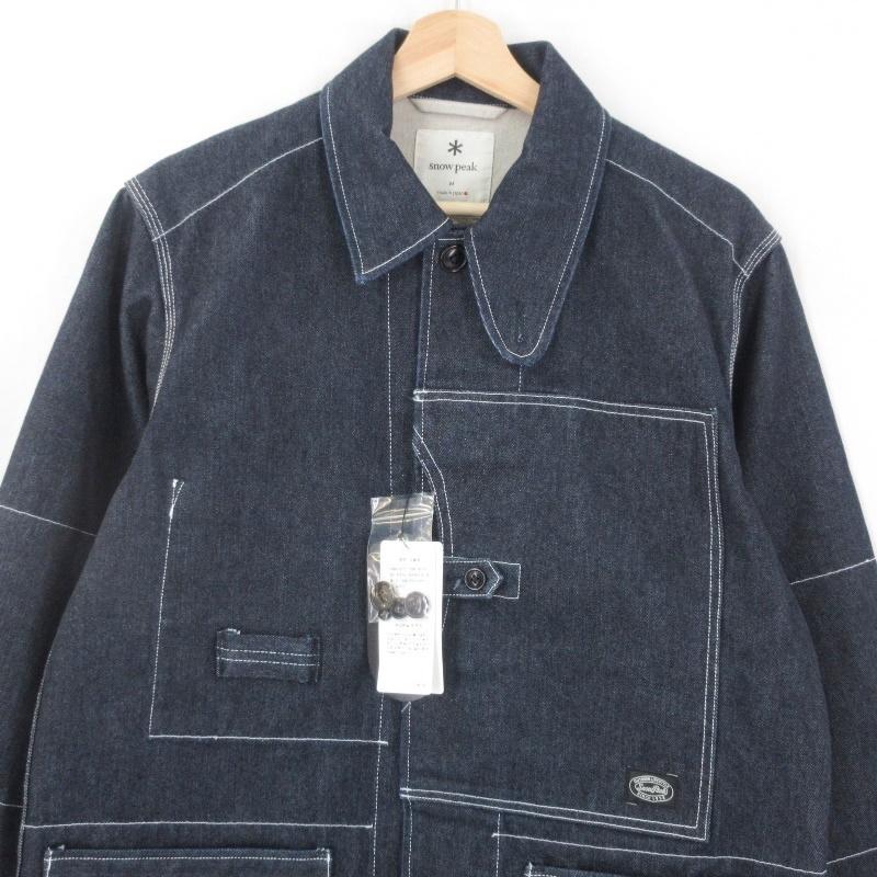 未使用 snow peak スノーピーク TAKIBI Denim Jacket JK-20AU11203IN