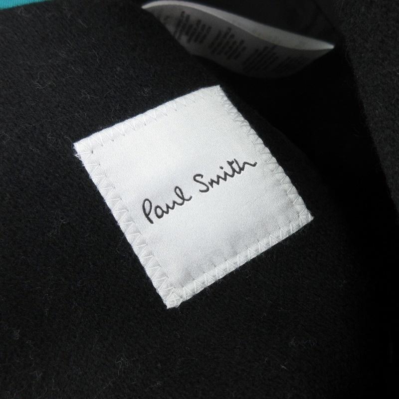美品✨Paul Smith BLACKウール100% 牛革留め オンワード樫山 美品✨Paul Smith BLACKウール100% 牛革留め オンワード樫山