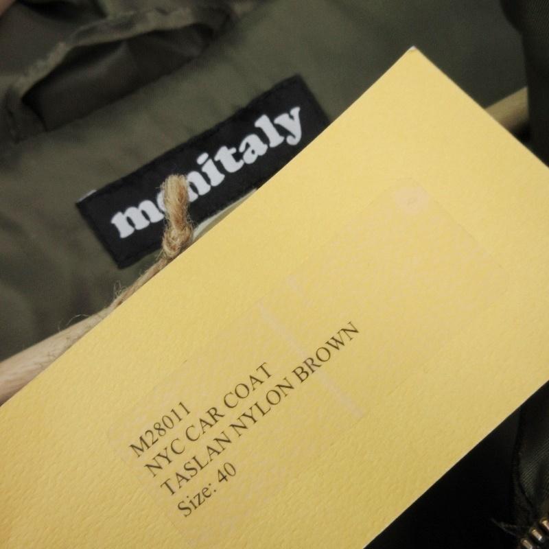未使用 MONITALY モニタリー NYC CAR COAT M28011 中綿ジャケット  