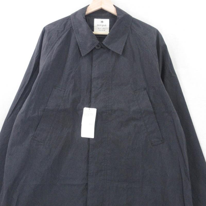 未使用 Snow Peak スノーピーク Indigo C/N Trench Coat JK 